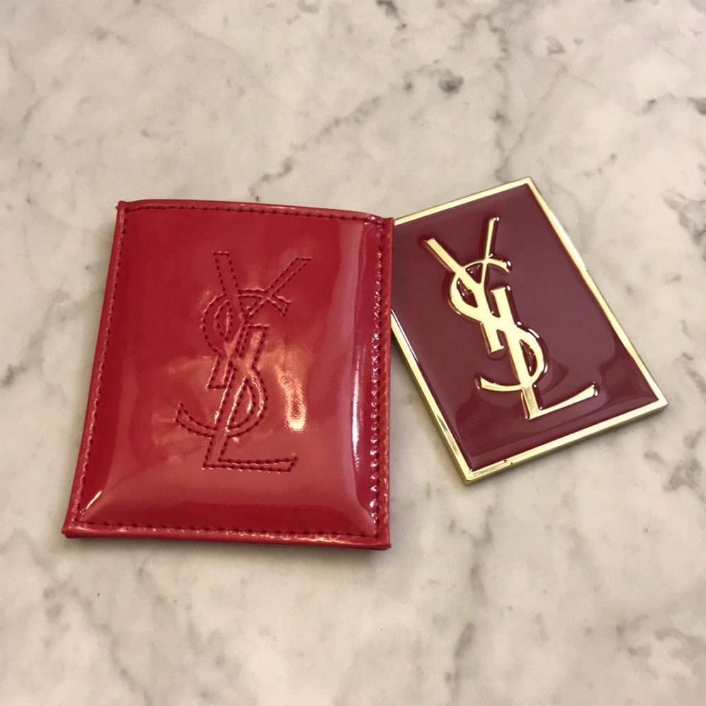 YSL Wallet Mirror